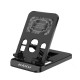 Folding ABS Desktop Holder Multi-Angle Adjustable Mobile Phone Tablet Stand Bracket for Samsung Galaxy S21 POCO M3