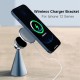 X20 For MagSafe Charger Base Mount 360° Rotation Magnetic Aluminium Alloy Desktop Holder for iPhone 12 Series