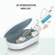 UV Light Phone Sanitizer Mask Toothbrush Key Jewelry Phone Sterilizer Disinfection Box + 10W Wireless Charger