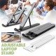 Universal Folding 6-Gear Height Adjustable Heat Dissipation ABS Macbook Desktop Stand Holder