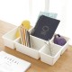 2192 Desktop Seperated Cosmetic Storage Box Plastic 5 Grids Drawer Debris Organizer Box Skincare Cosmetic Box