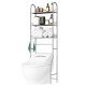 2/3-Tier Over Commode Washing Machine Shelf Bathroom Space Saver Rack Organizer Floor Stand