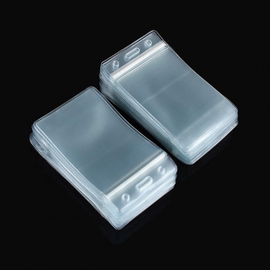 50pcs/lot 115x68mm Vertical Form Exhibitor Student Work Card Ferrule Card Case