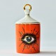 Big Eyes Jar Hands with Ceramic Lids Decorative Cans Candle Holders Storage Cans Cosmetic Storage Tank Pen Pencils Holder