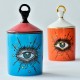 Big Eyes Jar Hands with Ceramic Lids Decorative Cans Candle Holders Storage Cans Cosmetic Storage Tank Pen Pencils Holder