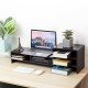 Computer Monitor Riser Desktop LED LCD Laptop Monitor Support Stand Desktop Organizer with Storage Racks