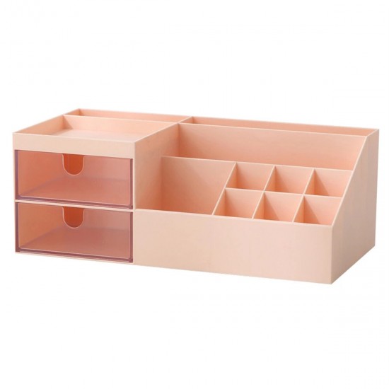 Cosmetic Storage Box Desktop Makeup Organizer Drawer Case Brush Holder Lipstick Jewelry Storage Box Countertop Display Case