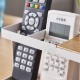 Desktop Remote Control Storage Shelf Phone Stand Bracket Keys Storage Rack Organizer