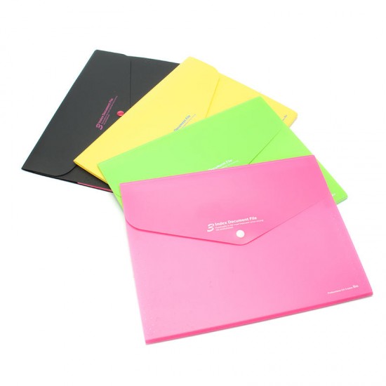 Document Bags File Folder Waterproof A4 File Document Holder Business Documents Pouch