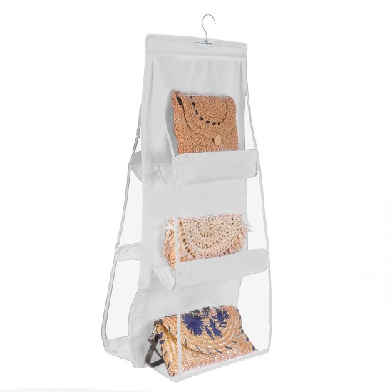 Double Sided Six Layers Storage Bag Multi Functional Bag Storage Hanging Bag Sorting Cloth Storage bag