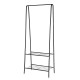 Floor Clothes Rack Mobile Clothes Tree Rack Bedroom Shoes Storage Stand Simple Indoor Household Clothes Holder