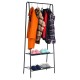 Floor Clothes Rack Mobile Clothes Tree Rack Bedroom Shoes Storage Stand Simple Indoor Household Clothes Holder