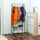 Floor Clothes Rack Mobile Clothes Tree Rack Bedroom Shoes Storage Stand Simple Indoor Household Clothes Holder