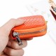 High Quality Genuine Leather Crocodile Pattern Zipper Around Card Holder Wallets Coin Purse