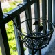 Iron balcony Railings Flower Wall Hanging Multi-layer Fence Hanging Modern Simple Flower Pot