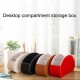 Leather Storage Box Home Storage Box Leather Storage Box Phone/TV Remote Control Home Storage Box Desk Storage Box