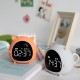 Little Elf Alarm Clock Digital LED Table Alarm Clock Snooze Countdown Rechargeable Cartoon Clock