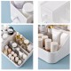 Makeup Organizer Plastic Cosmetic Lipstick Storage Box Container Large Capacity Desktop with Makeup Drawer