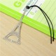 Metal Bookmark Travel Theme Note Memo Paper Marker Stationery Novelty Creative Gift