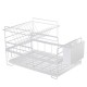 Metal Multi Layer Dish Rack Drainer Drying Dish Tray Holder Kitchen Organizer Home Kitchener Storage Supplies