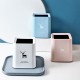 Mini Lidless Waste Bins Square Double-deck Desktop Trash Can Tea Table Living Room Office Study Creative Storage Supplies