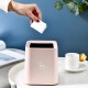 Mini Lidless Waste Bins Square Double-deck Desktop Trash Can Tea Table Living Room Office Study Creative Storage Supplies