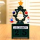 Mini Wooden Calendar Decoration Date Merry Christmas Ornament Home Decoration Craft Creative Gifts for Kids