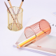 Multifunction Hollow Iron Pen Holder Desk Organizer Office Business Pen Pencil Holder Container