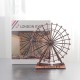 Retro Metal The London Eye Ferris Wheel Ornament England Building Home Office Creative Desktop Decorations Model Souvenirs Gifts