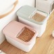 Rice Storage Box Sealed Moisture-Proof Large Capacity Grain Flour Container Kitchen Rice Storage Barrel Box Kitchen Tools