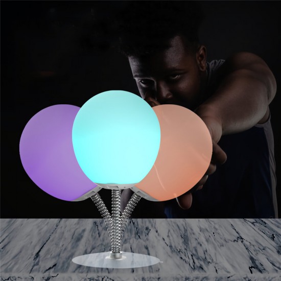 Smart LED Decompression Lamp Colorful Silicone Lamp Office Decompression Toy Ball Night Light Anti-stress Artifact