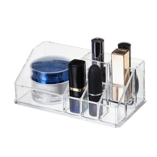 Transparent Cosmetics Storage Box Combination Rack Desktop Organizer Lipstick Powder Display Box Multilayer with Drawer Storage Box