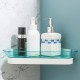 Wall-mounted Bathroom Corner Storage Rack Corner Shelf Cabinets Bathtub Bath Shower Caddy Drain Basket Kitchen Organizer