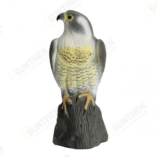 Simulation Falcon Hawk Decoy Bird Pigeon Deterrent Scarer Repeller Garden Lawn Decor Hallowmas Decoration