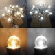 Dimmable Crystal Chandelier Bulb Glass Lamp Drop Light AC110V/220V 3W for G9 LED Pendant Light Chandeliers