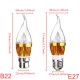 Dimmable E27 E14 E12 B22 4.5W 220V LED Chandelier Candle Light Bulb