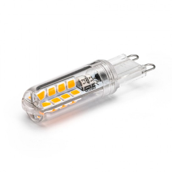 G9 3/5W LED Corn Bulbs 2835 16/32 Beads Replace Halogen Lamps 360 Degree Lighting 220V