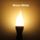 220V 3W 200LM E14/B22 LED Candle Filament Light Bulbs Lamps