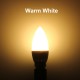 220V 3W 200LM E14/B22 LED Candle Filament Light Bulbs Lamps