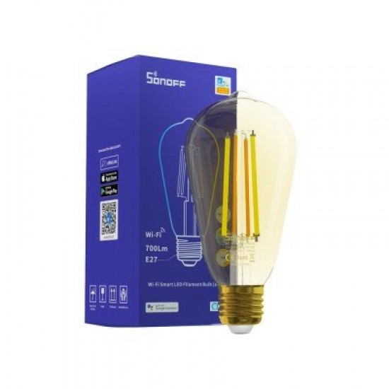 B02-F Smart Wi-Fi LED Filament Bulb