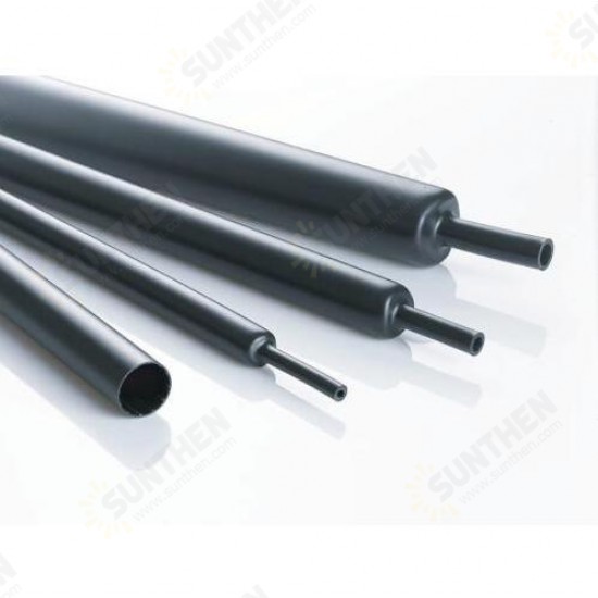 13mm 200mm/500mm/1m/2m/3m/5m Black Heat Shrink Tube Electrical Sleeving Car Cable Wire Heatshrink Tubing Wrap