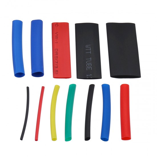 164Pcs/530Pcs/560Pcs Heat Shrink Tube Solder Seal Heat Shrink Butt Wire Connectors Terminals Waterproof