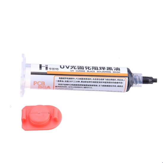 Green Black UV Curing Solder Mask BGA PCB Paint Prevent Corrosive Arcing Soldering Paste Flux PCB UV Photosensitive Ink