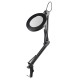 Remote Flexible Desk Magnifier 5X USB LED Magnifying Glass 3 Colors Illuminated Magnifier Lamp Wireless Remote Control