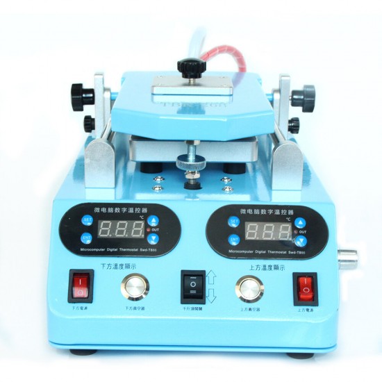 TBK 268 Automatic LCD Bezel Heating Separator Machine for Flat Curved Screen 3 in 1 Power Tool Parts Repair The Phone's Screen