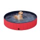 160*30cm PVC Pet Bath Pool Dog Cat Animal Bath Washing Tub Folding Portable Swimming Pool