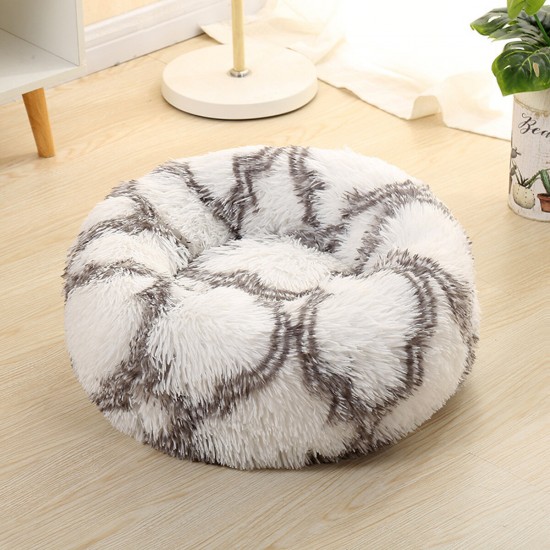 DOG PET CAT CALMING BED BEDS LARGE MAT COMFY PUPPY WASHABLE FLUFFY CUSHION PLUSH