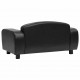 Dog Sofa Black 31.5inchx19.7inchx15.7inch Faux Leather