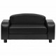 Dog Sofa Black 31.5inchx19.7inchx15.7inch Faux Leather