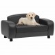 Dog Sofa Dark Gray 31.5inchx19.7inchx15.7inch Faux Leather